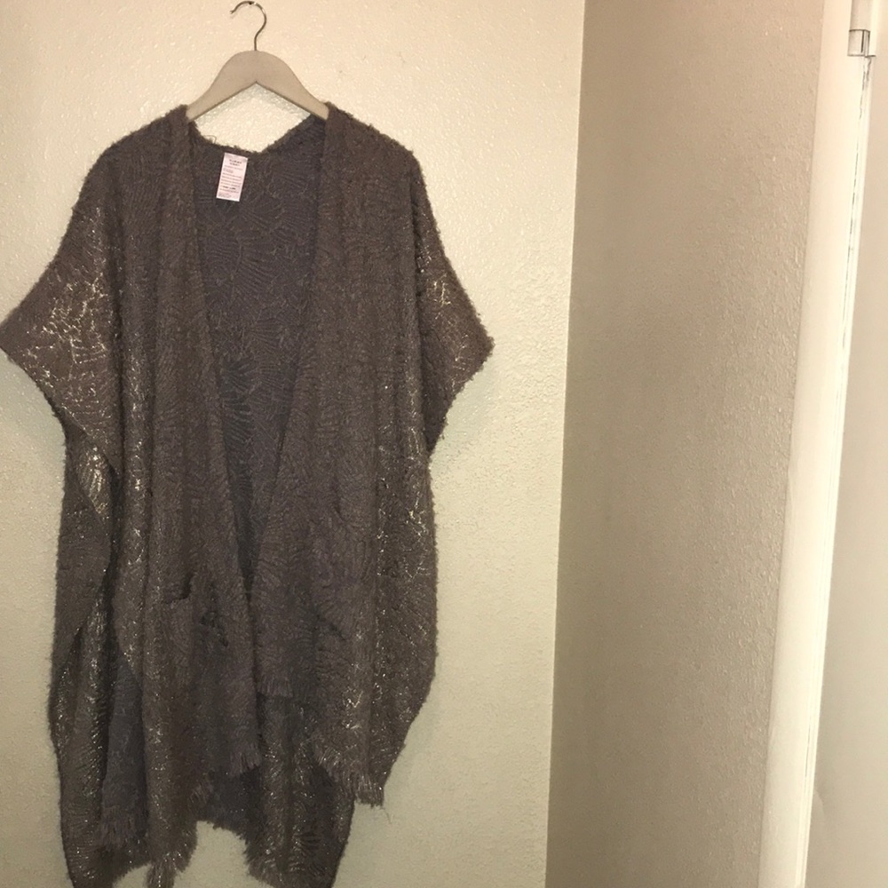 Anthropologie poncho